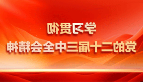 学习贯彻党的二十届三中全会精神